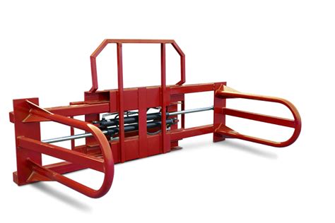 skid steer square bale squeeze for sale|hay squeeze for skid steer.